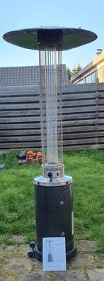 Eurom Flameheater 9000/10500BE - Terrasverwarmer Gas, Tuin en Terras, Terrasverwarmers, Ophalen, Gebruikt, Gas, Vloer