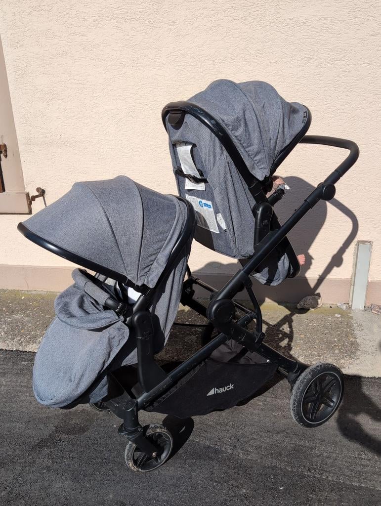 Hauck Atlantic Twin, Ophalen, Gebruikt, Kinderwagen of Buggy