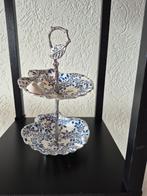 Etagiere Delfstblauw, handgedecoreerd., Ophalen of Verzenden