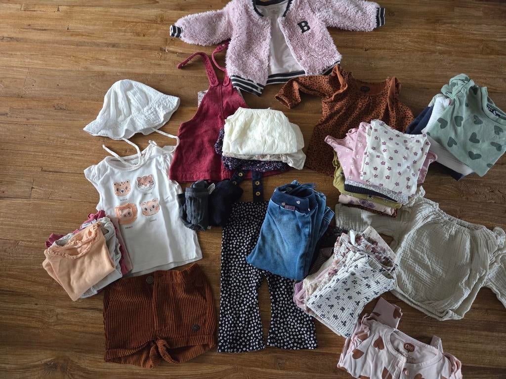Kledingpakket meisje maat 68, Kinderen en Baby's, Babykleding | Maat 68, Ophalen of Verzenden, Gebruikt, Meisje, Setje