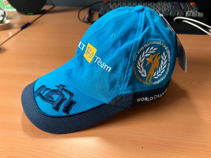 Renault F1 Team Fernando Alonso 2005 World Champion Cap, Verzamelen, Kleding en Patronen, Nieuw, Hoed, Pet, of Sjaal, Ophalen of Verzenden