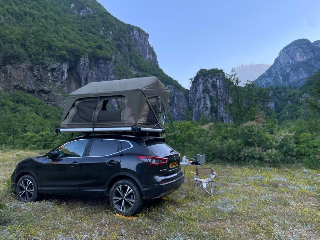 TE HUUR | SHEEPIE JIMBA JIMBA | LARGE | SOFTCOVER DAKTENT, Caravans en Kamperen, Ophalen, Zo goed als nieuw, Tot en met 2