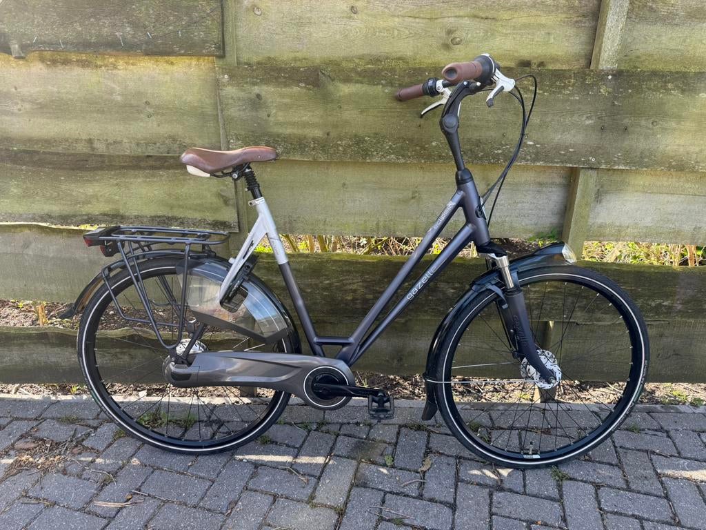 Gazelle Eclipse 61 cm | Rijklaar + Garantie | Voor 182-200cm, 26 inch of meer, Gebruikt, Gazelle, Versnellingen