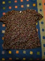 Bloemen shirt Only Carmakoma - Maat 42, Kleding | Dames, T-shirts, Zwart, Maat 42/44 (L), Ophalen of Verzenden, Zo goed als nieuw