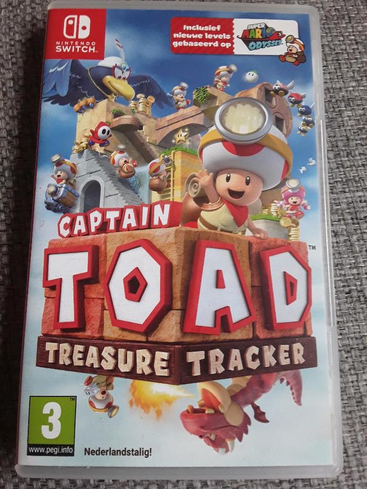 Nintendo Switch Game Captain Toad Treasure Tracker, Spelcomputers en Games, Games | Nintendo Switch, Zo goed als nieuw, Avontuur en Actie