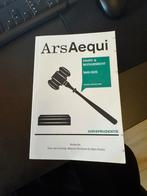 ArsAequi staats en bestuursrecht 1849-2025, Boeken, Studieboeken en Cursussen, Ophalen of Verzenden, Alpha, Zo goed als nieuw