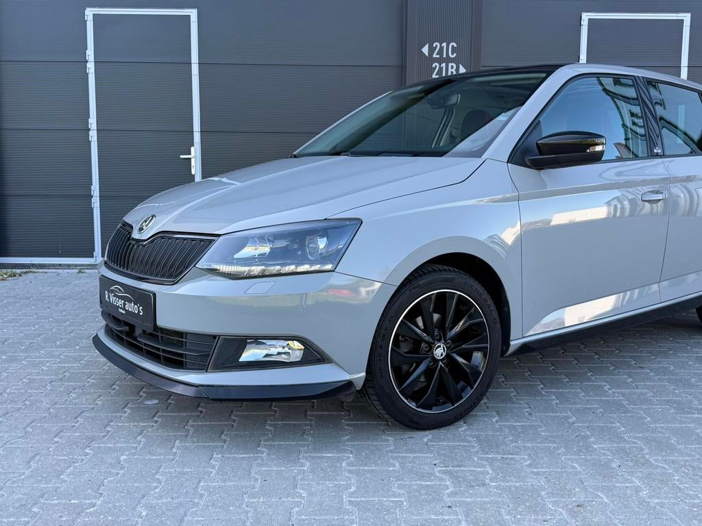 Skoda Fabia 1.2 TSI Monte Carlo 2016 Pano/Nardo/trekhaak, Stof, 40 €/maand, 4 cilinders, Bedrijf