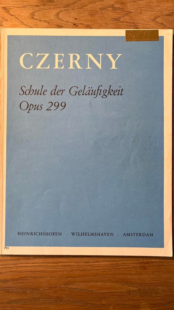 Orgel bladmuziek - Czerny - Schule der Geläufigkeit Opus 299, Muziek en Instrumenten, Bladmuziek, Orgel, Klassiek, Ophalen of Verzenden