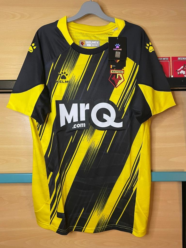 Watford FC Kelme Voetbalshirt Maat M 23/24 Home, Maat 48/50 (M), Geel, Ophalen of Verzenden, Zo goed als nieuw