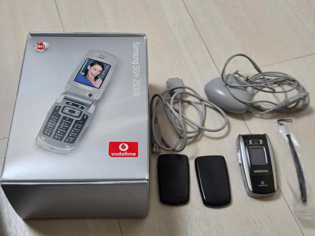 Samsung SGH-Z500V met originele doos en oplader, Telecommunicatie, Mobiele telefoons | Samsung, Gebruikt, Overige modellen, Overige systemen