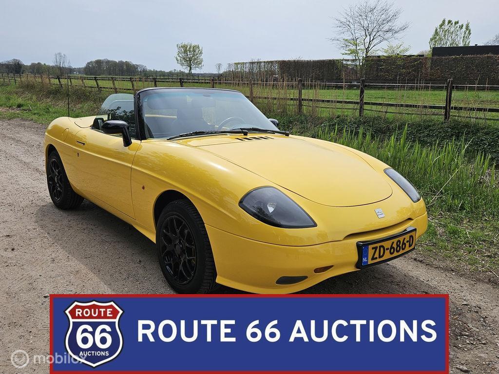 Fiat Barchetta | 1995 | Route 66 Auctions, Auto's, Overige carrosserieën, Zwart, Bedrijf, Handgeschakeld