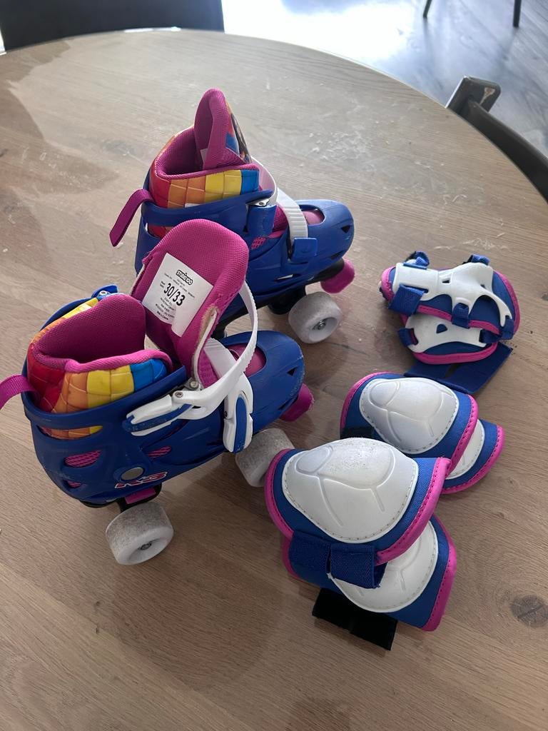 K3 rolschaatsen maat 30-33met beschermers, Ophalen, Verstelbaar, Gebruikt, Kinderen