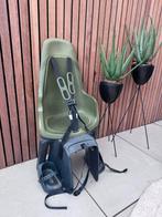 Bobike achterzitje fiets - groen, Fietsen en Brommers, Fietsaccessoires | Fietsstoeltjes, Ophalen, Achterzitje, 9 t/m 36 kg, Gebruikt