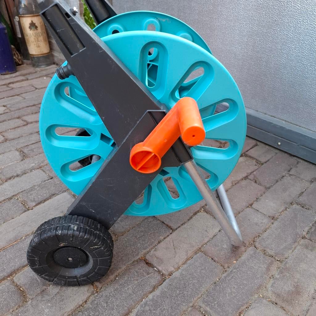 Gardena Slang haspel, Tuin en Terras, Tuinslangen, Ophalen, Gebruikt, Tuinslang