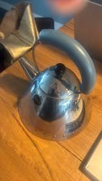 Fluitketel allessi, Theepot/fluitketel, Gebruikt, Zilver, Ophalen of Verzenden