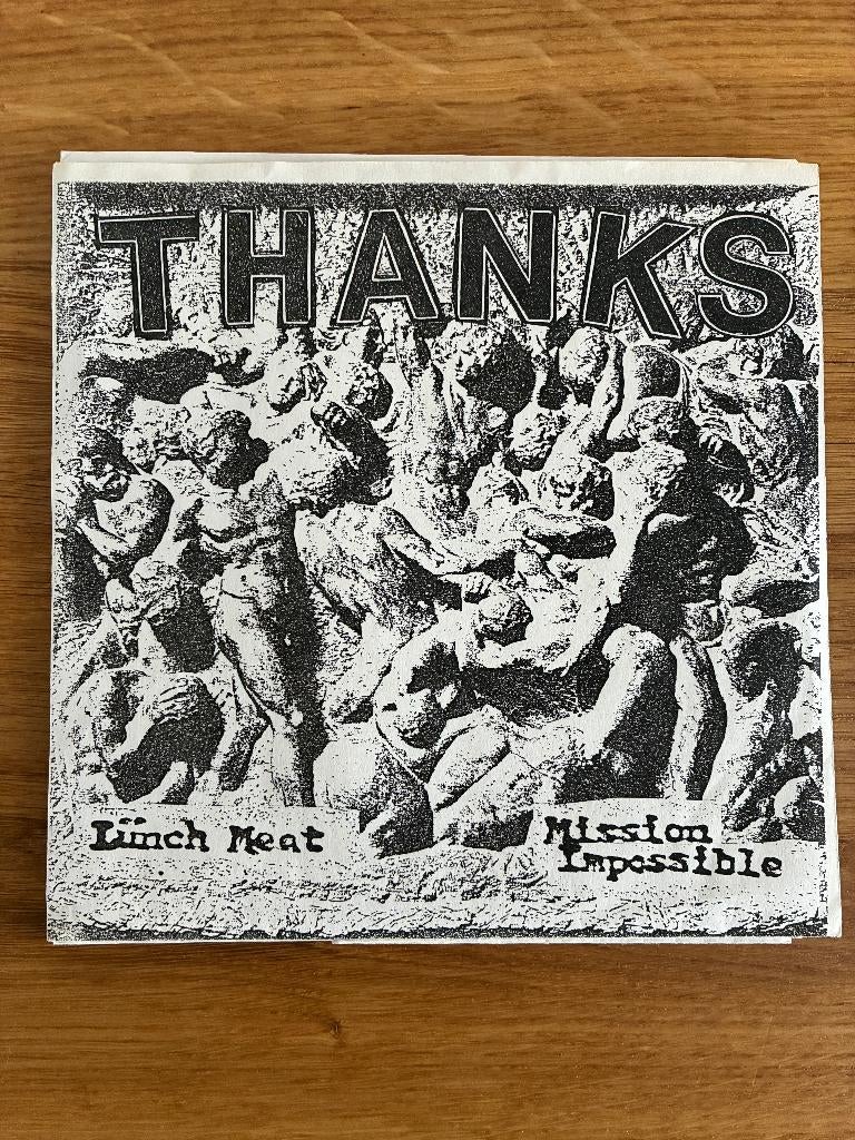 Mission Impossible - Thanks, 7 inch (Dave Grohl, Dischord), Gebruikt, 7 inch, Single, Ophalen of Verzenden
