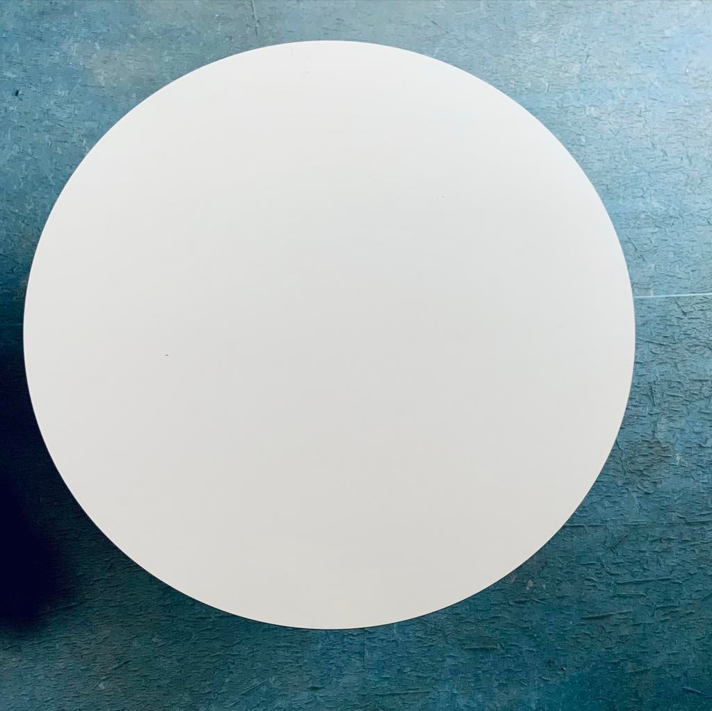 Vitra Eames Contract Table - Witte Design Salon Tafel, Ophalen, Kunststof, Gebruikt, Rond