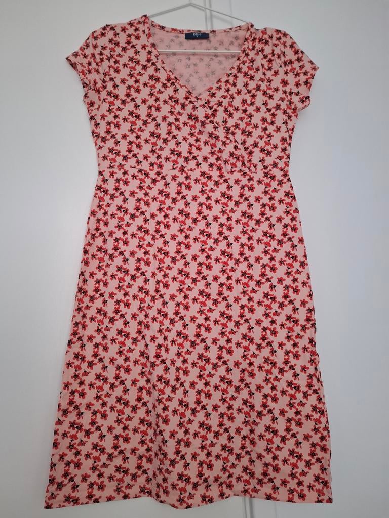 Roze jurk met bloemenprint maat S, Kleding | Dames, Ophalen