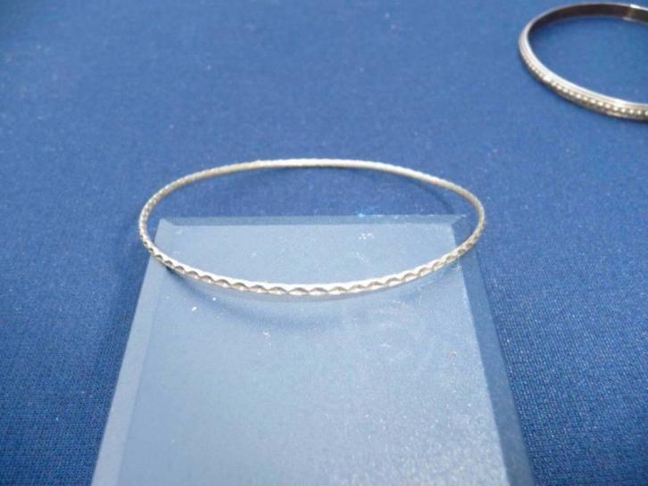 3 zilverkl. armbanden 7cm doorsnede, huidvriendelijk nieuw, Sieraden, Tassen en Uiterlijk, Armbanden, Nieuw, Overige materialen