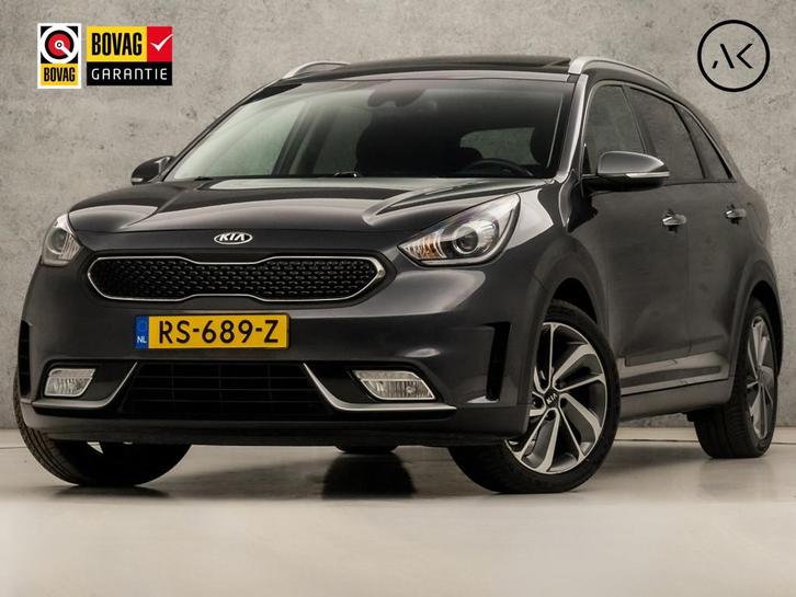 Kia Niro 1.6 GDi Hybrid Sport 142Pk Automaat (SCHUIFDAK, APP, Auto's, Kia, Bedrijf, Te koop, Niro, ABS, Achteruitrijcamera, Adaptieve lichten