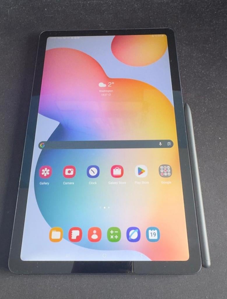 Tablet Samsung Tab S6 Lite 64GB WiFi met S-Pen + 2 hoezen, 10 inch, Tab S6 Lite, Ophalen of Verzenden, Zo goed als nieuw