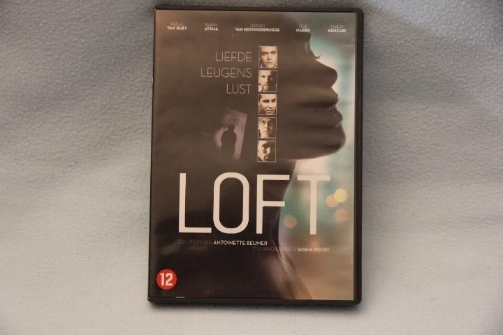 1 EURO OF GRATIS DVD Loft; liefde leugens lust, Cd's en Dvd's, Dvd's | Nederlandstalig, Ophalen, Zo goed als nieuw, Film, Vanaf 12 jaar