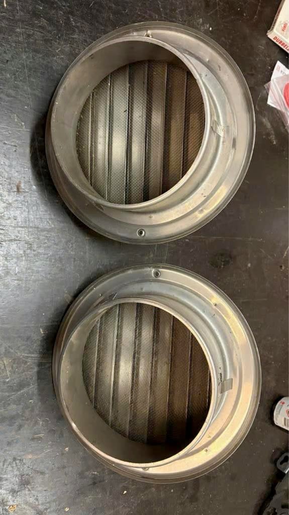 Bolroosters - Ventilatie roosters, Ophalen of Verzenden, Zo goed als nieuw, Ventilator