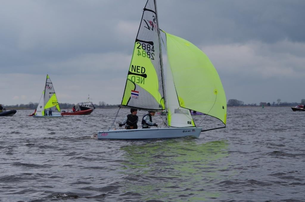RS Feva XL Race (NED2884), Watersport en Boten, Open zeilboten, Ophalen, Geen motor, Gebruikt, Overige typen