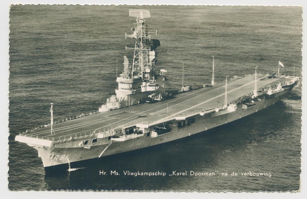 Vliegdekschip Karel Doorman, Verzamelen, Verzenden, 1940 tot 1960, Gelopen, Noord-Holland