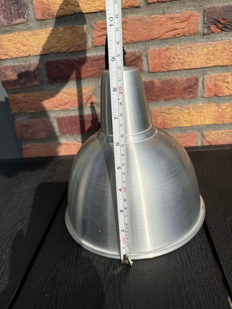 IKEA Hanglamp - Aluminium, Huis en Inrichting, Lampen | Hanglampen, Ophalen, Gebruikt, Metaal, Minder dan 50 cm