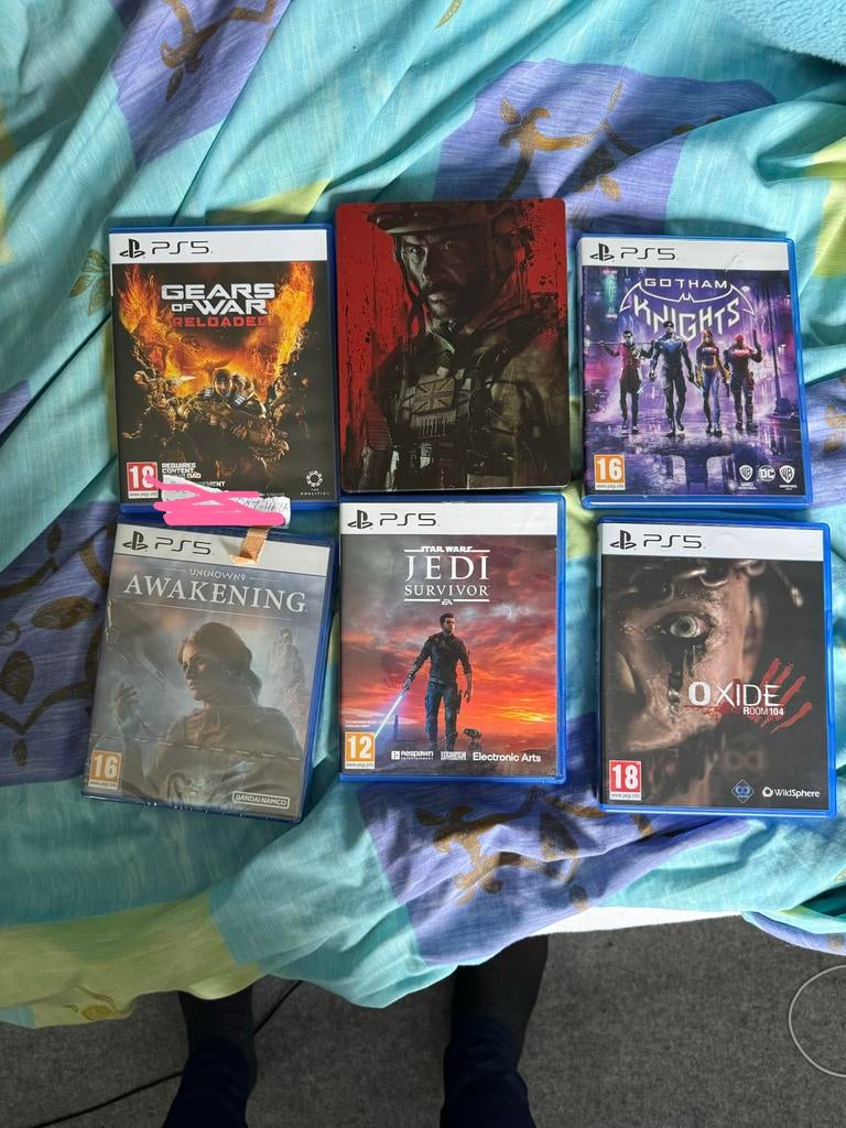 PS5 Game Bundel –6 Games –Steelbook & Geseald –Goede Staat, Ophalen of Verzenden, Zo goed als nieuw