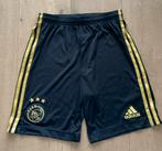 Zwart Ajax Amsterdam Adidas voetbalbroekje maat 164, Ophalen of Verzenden, Zo goed als nieuw, Jongen of Meisje, Sport- of Zwemkleding