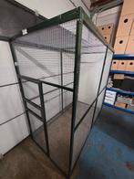 Voliere aluminium groen, Ophalen, Zo goed als nieuw, Aluminium, Volière