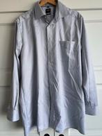 Olymp overhemd maat 43 - lichtgrijs/lichtblauw, Verzenden, Zo goed als nieuw, Grijs, Halswijdte 43/44 (XL)