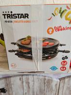 Tristar PD-8754 Raclette 6 Grill Party, Ophalen of Verzenden, Nieuw, 4 t/m 7 personen