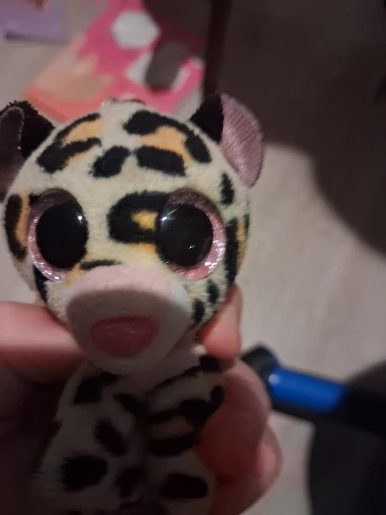 Super schattige luipaard knuffel sleutelhanger, Ophalen of Verzenden, Nieuw, Overige typen
