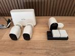 Arlo Camera Set met Basisstation en Accessoires, Ophalen of Verzenden, Gebruikt, Buitencamera