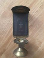 1 gebruikte jezus christus kandelaar ongeveer 16 cm, Antiek en Kunst, Ophalen