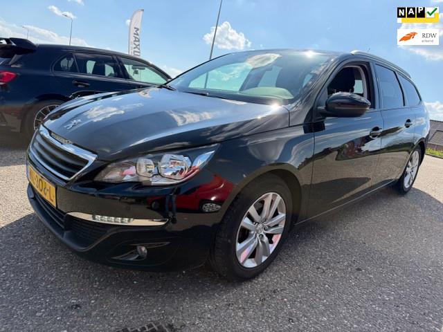 Peugeot 308 SW 1.2 PureTech Blue Lion Navi Airco Cruise Pano, Voorwielaandrijving, Stof, Gebruikt, Euro 6
