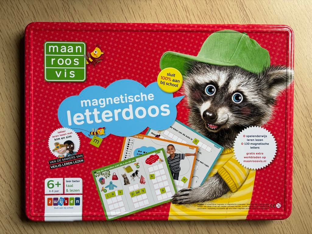 Zwijsen Magnetische Letterdoos - Leer Spellen en Lezen, Ophalen of Verzenden, Gebruikt, Taal en Lezen