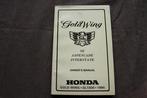Honda GL1500 SE Aspencade Interstate 1995 GL owners manual, Ophalen of Verzenden, Honda