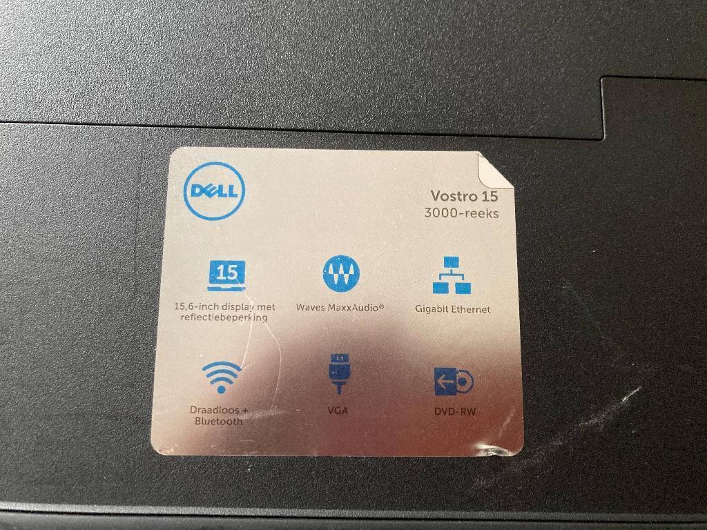Dell Vostro laptop, Ophalen, Gebruikt, HDD, 2 tot 3 Ghz