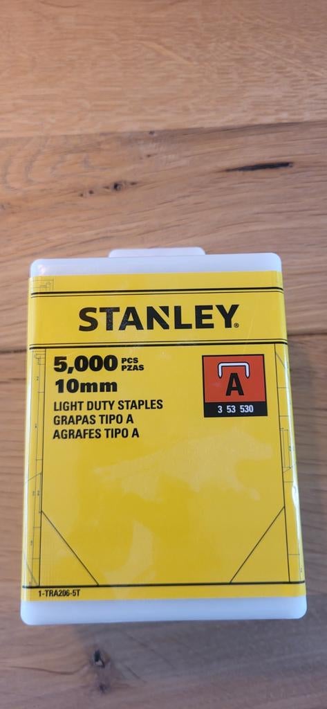 Stanley nieten type A voor tacker, Ophalen of Verzenden, Overige uitgevers, Engels