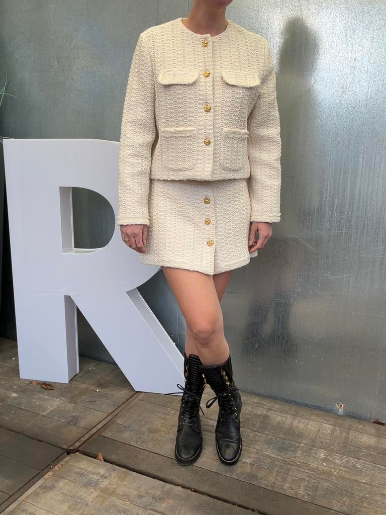 Rok maat 38 chptrs chapter ecru skirt ariel chptr-s, Maat 38/40 (M), Beige, Ophalen of Verzenden, Zo goed als nieuw