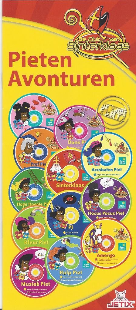 Club v.Sinterklaas 2008*Pieten Avonturen boek +12 CD teksten, 5 of 6 jaar, Fictie algemeen, Jongen of Meisje, Nieuw