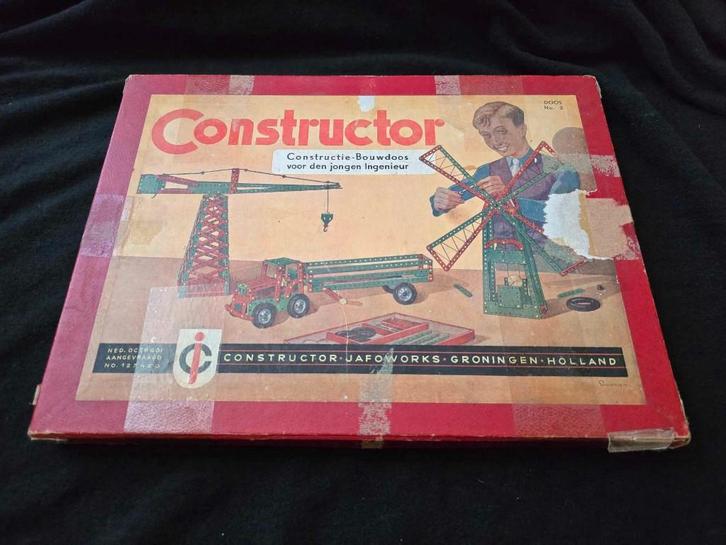 Constructor bouwdoos, Antiek en Kunst, Antiek | Speelgoed, Ophalen of Verzenden