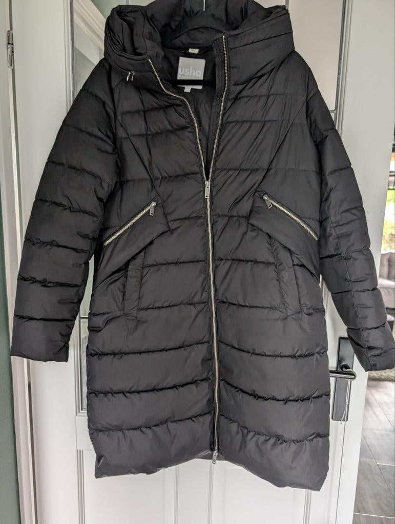 Usha winterjas, Maat 38/40 (M), Zwart, Usha, Ophalen of Verzenden