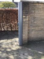 Terras windscherm, Tuin en Terras, Tuinschermen, Staal, Ophalen of Verzenden, Zo goed als nieuw, 200 cm of meer