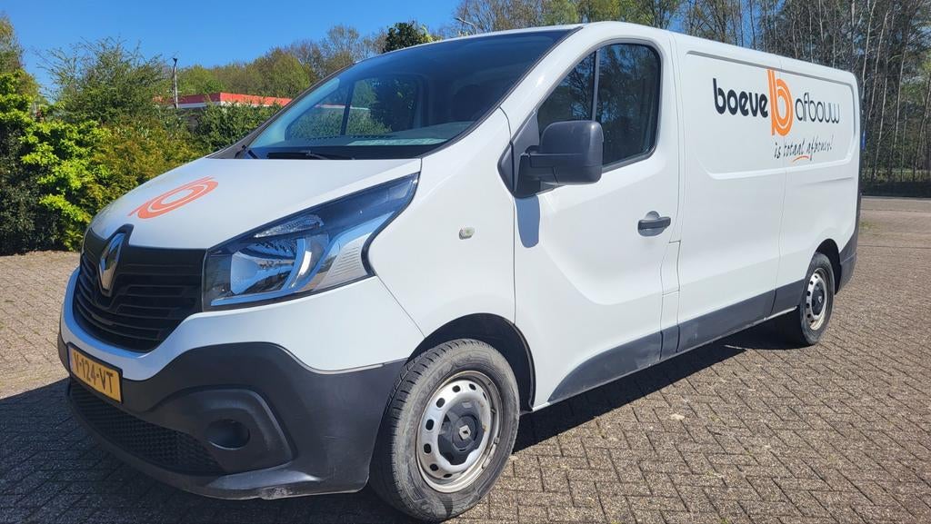 Renault Trafic 1.6 dCi 95pk L2h1  NAV,PDC.Cruise  zijschade, Voorwielaandrijving, Euro 6, Renault, Wit