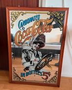 Vintage reproduction mirror, 1970s for Coca-Cola, 67x 91cm., Ophalen of Verzenden